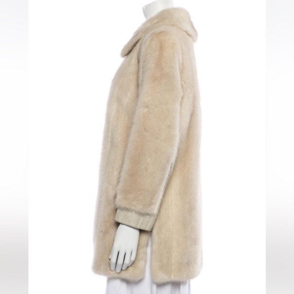 ✨VTG✨I. Magnin Mink/Lambskin Combo Coat, Size M - Picture 3 of 15